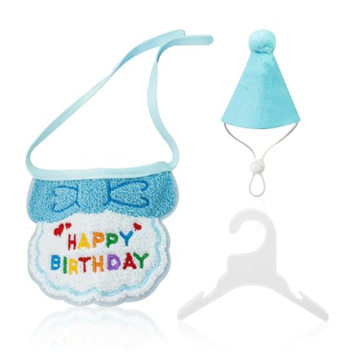 1 Stück Hunde-Geburtstagshut und 1 Stück Hundespeichelserviette, Haustier-Partyhut, Haustier-Geburtstagsparty-Zubehör, Haustier-Geburtstags-Dekorationsset, universell für Katzen und Hunde 1 Stück Hunde-Geburtstagshut und 1 Stück Hundespeichelserviette, Haustier-Partyhut, Haustier-Geburtstagsparty-Zubehör, Haustier-Geburtstags-Dekorationsset, universell für Katzen und Hunde von HDGSAFD