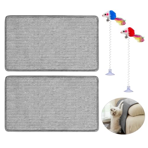 2 Stück Katzenkratzbretter, 2 Stück lustiges Katzenspielzeug, Wand-Katzenkratzbrett, Wand-Haustierkratzbretter, Indoor-Katzenkratzbretter, graue Sofa-Möbelschutzbretter 2 Stück Katzenkratzbretter, 2 Stück lustiges Katzenspielzeug, Wand-Katzenkratzbrett, Wand-Haustierkratzbretter, Indoor-Katzenkratzbretter, graue Sofa-Möbelschutzbretter von HDGSAFD