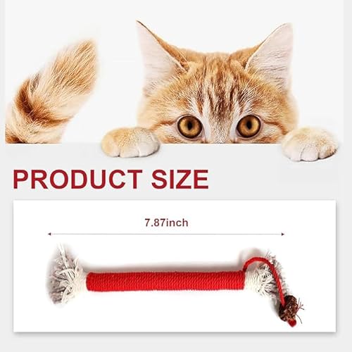 5 Katzenbissseile Und 4 Federspielzeug, Interaktives Spielzeug Für Haustiere, Kreatives Und Lustiges Design, Geeignet Für Katzenunterhaltung. 5 Katzenbissseile Und 4 Federspielzeug, Interaktives Spielzeug Für Haustiere, Kreatives Und Lustiges Design, Geeignet Für Katzenunterhaltung. von HDGSAFD