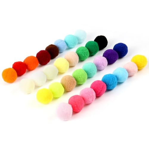 HDKAJL Katzenbälle Filz, 100 Stück Katzenfilzbälle 3cm Filzbälle für Katzen, Pompon zum Basteln, Katzenbälle Weich, Interaktives Katzenspielzeug für Katzen, Katzen im Innenbereich zum Fangen von Chase HDKAJL Katzenbälle Filz, 100 Stück Katzenfilzbälle 3cm Filzbälle für Katzen, Pompon zum Basteln, Katzenbälle Weich, Interaktives Katzenspielzeug für Katzen, Katzen im Innenbereich zum Fangen von Chase von HDKAJL