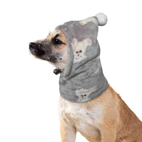 HDKUW Leise Ohren für Hunde, Ohrenschützer, Lärmschutz, Plüsch-Hundehüte, Haustierohren, warme Hundeohrabdeckung, Wintermütze, Hundekopfwickel für kleine, mittelgroße und große Hunde, grauer Bär, M HDKUW Leise Ohren für Hunde, Ohrenschützer, Lärmschutz, Plüsch-Hundehüte, Haustierohren, warme Hundeohrabdeckung, Wintermütze, Hundekopfwickel für kleine, mittelgroße und große Hunde, grauer Bär, M von HDKUW