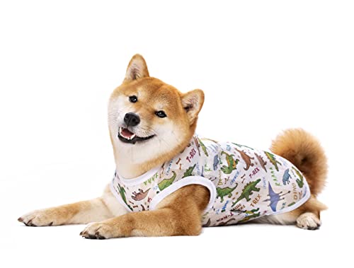 Haustierkleidung, Hunde-Sommer-T-Shirt, kühl, atmungsaktiv, Sonnenschutz, Hundeweste, Kleidung, Outfit für mittelgroße und große Hunde von HDKUW