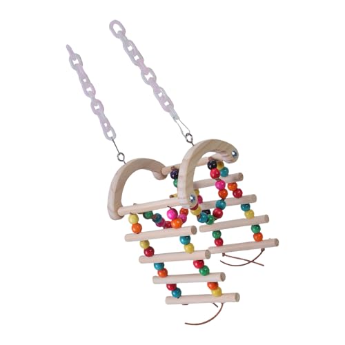 HDOYTXXM Fun Bird Cage Toy Ladder Swing Climbing Toy Für Papageien Training Und Lustige Unterhaltung Interaktion Papageienkauen Spielzeug HDOYTXXM Fun Bird Cage Toy Ladder Swing Climbing Toy Für Papageien Training Und Lustige Unterhaltung Interaktion Papageienkauen Spielzeug von HDOYTXXM