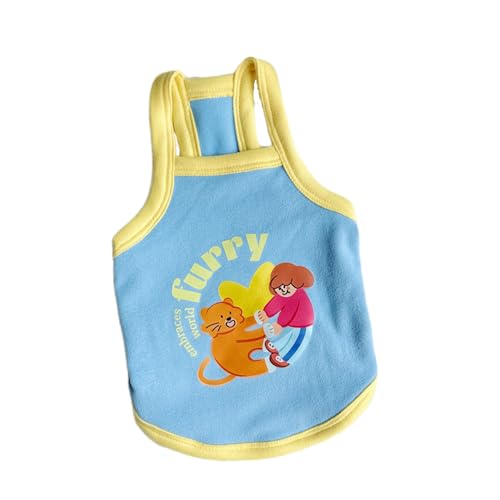 HDOYTXXM Hunde Baumwollweste Für Große Große Hunde Weiche Camisol Pullover Bekleidung Cartoon Pullover Feder Pyjama von HDOYTXXM