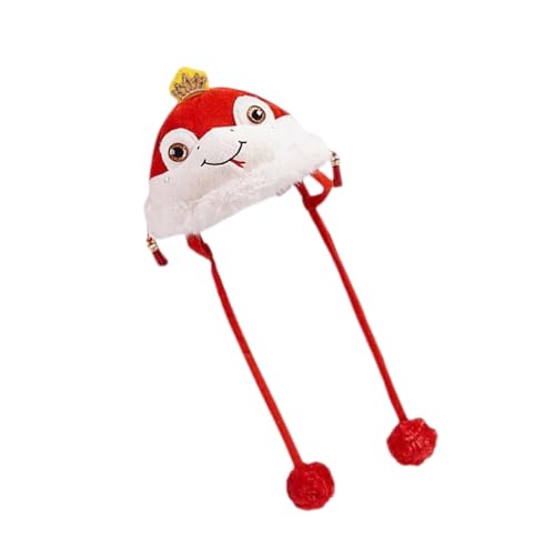 Schlangenjahresjahr Haustierhut Für Hundekatzen Weich Warm Pelzig Fleece Pelce Headwear Für Chinesisches Neujahr Haustier Kopfbedeckung Schlangenjahresjahr Haustierhut Für Hundekatzen Weich Warm Pelzig Fleece Pelce Headwear Für Chinesisches Neujahr Haustier Kopfbedeckung von HDOYTXXM