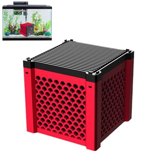 Aktivkohle Aquarium Wasserreiniger-Würfel, Filter Cube Aktivkohle Pferde, Aktivkohle Wasserfilter Würfel, Pferde-Wassertrog Purifier Cube Zur Reinigung Von Verunreinigungen und GerüChen (1 STK, Rot) Aktivkohle Aquarium Wasserreiniger-Würfel, Filter Cube Aktivkohle Pferde, Aktivkohle Wasserfilter Würfel, Pferde-Wassertrog Purifier Cube Zur Reinigung Von Verunreinigungen und GerüChen (1 STK, Rot) von HDQQEU