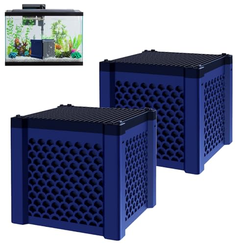 Aktivkohle Aquarium Wasserreiniger-Würfel, Filter Cube Aktivkohle Pferde, Aktivkohle Wasserfilter Würfel, Pferde-Wassertrog Purifier Cube Zur Reinigung Von Verunreinigungen und GerüChen (2 STK, Blau) Aktivkohle Aquarium Wasserreiniger-Würfel, Filter Cube Aktivkohle Pferde, Aktivkohle Wasserfilter Würfel, Pferde-Wassertrog Purifier Cube Zur Reinigung Von Verunreinigungen und GerüChen (2 STK, Blau) von HDQQEU