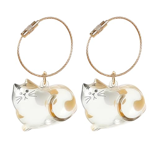 Cat Hair Keychain, Katzenhaar SchlüSselanhäNger, Transparent Acryl Cat Hair Storage Box Pendants, KatzenanhäNger Katze Schlüsselanhänger, Pet Haar Erinnerungsbox Zum Aufsammeln Tierhaaren (#03, 2 STK) Cat Hair Keychain, Katzenhaar SchlüSselanhäNger, Transparent Acryl Cat Hair Storage Box Pendants, KatzenanhäNger Katze Schlüsselanhänger, Pet Haar Erinnerungsbox Zum Aufsammeln Tierhaaren (#03, 2 STK) von HDQQEU