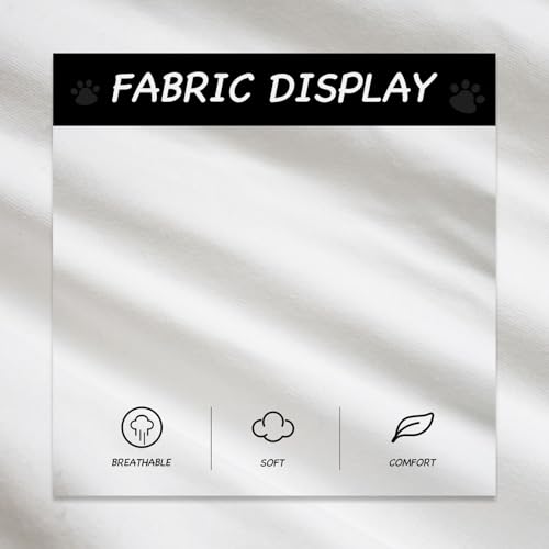 Farbige Spritzer überall auf dem Fußball,Ärmelloses Haustier-T-Shirt aus Baumwolle, weich, dehnbar, atmungsaktive Weste für Welpen,L von HDTVTV