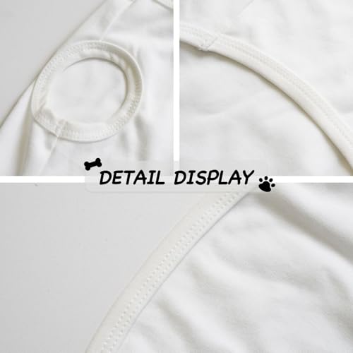Welsh Corgi Kopfmuster,Ärmelloses Haustier-T-Shirt aus Baumwolle, weich, dehnbar, atmungsaktive Weste für Welpen,M Welsh Corgi Kopfmuster,Ärmelloses Haustier-T-Shirt aus Baumwolle, weich, dehnbar, atmungsaktive Weste für Welpen,M von HDTVTV