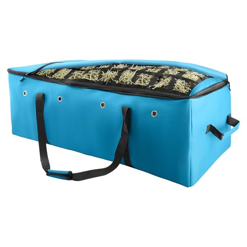 HDYEGY Heuballen-Tasche, strapazierfähig, 1200D-Oxford-Gewebe, langsames Füttern, extra große Heuballen-Aufbewahrungstasche mit langsamem Fütterungsdesign für Pferde, Ziegen, Esel, 114 x 50 x 47 cm HDYEGY Heuballen-Tasche, strapazierfähig, 1200D-Oxford-Gewebe, langsames Füttern, extra große Heuballen-Aufbewahrungstasche mit langsamem Fütterungsdesign für Pferde, Ziegen, Esel, 114 x 50 x 47 cm von HDYEGY