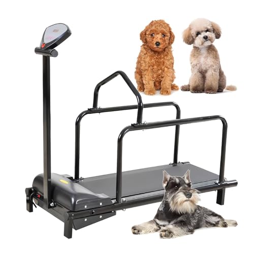 HDaspijh Dog Treadmill, Doggy Treadmill, Adjustable Speed Pet Running Machine for Small & Medium Dogs Exercise, Indoor Treadmill Pet Exercise and Weight Loss, Supports Up to 176 lbs / 80kg,A HDaspijh Dog Treadmill, Doggy Treadmill, Adjustable Speed Pet Running Machine for Small & Medium Dogs Exercise, Indoor Treadmill Pet Exercise and Weight Loss, Supports Up to 176 lbs / 80kg,A von HDaspijh