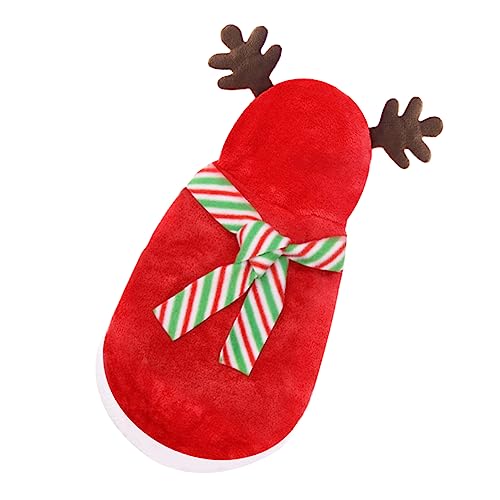 HEALEEP 1satz Weihnachtskostüm Für Hunde Mit Halstuch Lustige Weihnachtskleidung Für Kleine Und Große Hunde Für Weihnachtsfeiern Und Festliche Anlässe von HEALEEP