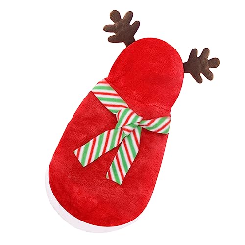 HEALEEP Weihnachtskostüm Für Haustiere Hunde-Stoff-Outfit Mit Schal Festliche Haustierkleidung Für Größen HEALEEP Weihnachtskostüm Für Haustiere Hunde-Stoff-Outfit Mit Schal Festliche Haustierkleidung Für Größen von HEALEEP