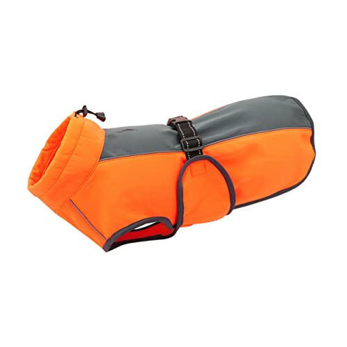HEALEEP 1Stk Haustierjacke Winterkleidung für Hund orangefarbene Warnweste sportbekleidung Weste Mantel Welpen reflektierende Weste Winddichte hundekleidung der Hund Regenjacke Kleider von HEALEEP