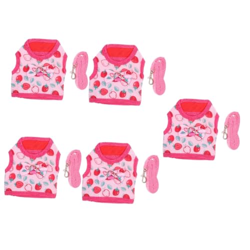 HEALEEP 5 Sets Vielseitige Leine Komfortable Pet Dekorative Zugseil Für Bunny Größen HEALEEP 5 Sets Vielseitige Leine Komfortable Pet Dekorative Zugseil Für Bunny Größen von HEALEEP
