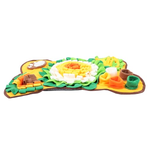 HEALEEP Geruchstrainingsmatte Gehirnspielzeug Für Interaktives Schnüffelmatte Für Haustiere Schnüffelunterlage Für Welpen Futtermatten Für Haustiere Katzenspielzeug Flanell Puzzle HEALEEP Geruchstrainingsmatte Gehirnspielzeug Für Interaktives Schnüffelmatte Für Haustiere Schnüffelunterlage Für Welpen Futtermatten Für Haustiere Katzenspielzeug Flanell Puzzle von HEALEEP