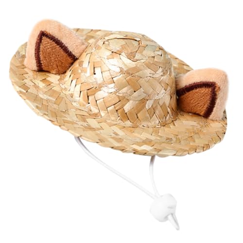 HEALEEP Haustier Strohhut Sommer Hut Sommerhut Sombrero Frosch Hüte Cowboyhut für änner Kappen Kätzchen Cooler Hut Urlaubskostü Schutz schmücken Kleidung Kopfbedeckung HEALEEP Haustier Strohhut Sommer Hut Sommerhut Sombrero Frosch Hüte Cowboyhut für änner Kappen Kätzchen Cooler Hut Urlaubskostü Schutz schmücken Kleidung Kopfbedeckung von HEALEEP