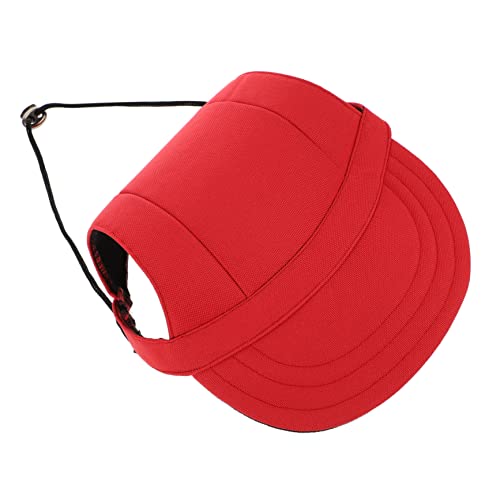 HEALEEP Visier Für Hunde Haustier-Baseballkappe Atmungsaktives Canvas-Futter Verstellbar Für Bis Mittelgroße Hunde HEALEEP Visier Für Hunde Haustier-Baseballkappe Atmungsaktives Canvas-Futter Verstellbar Für Bis Mittelgroße Hunde von HEALEEP