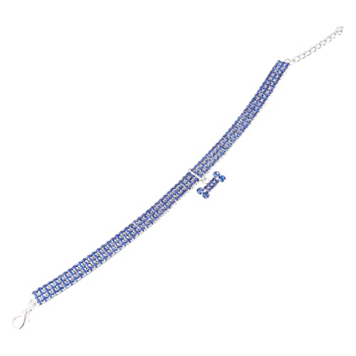 HEALEEP Katzenkette Kristall-welpenhalsband Kristall Hundehalsband Hundehalskette Aus Strass Kleines Welpenhalsband Welpenhalsbänder Für ädchen Hund Kristall Halsband Zubehör Strasssteine von HEALEEP
