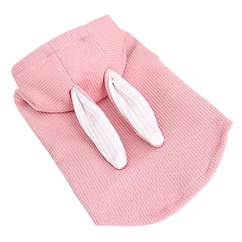 HEALEEP Herbstkleidung Für Katzen Und Welpen Hunde-Outfit Mit Ohren Haustier-Kapuzenpullover von HEALEEP