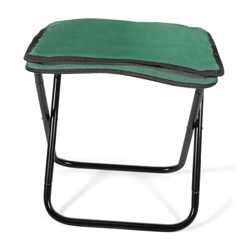 HEALEEP Campingstuhl Faltbar Aluminium Outdoor Hocker Für Angeln Wandern Kompakte Platzsparende Sitzgelegenheit Einfach Zu Transportieren Und Schnell Aufzustellen von HEALEEP