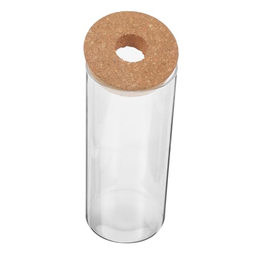 HEALEEP Pflanzgefäß mit Holzstopfen Dekorative Flasche für Terrarien Vielseitig Einsetzbar für Innen und Außenbereich Leicht und Bruchsicher HEALEEP Pflanzgefäß mit Holzstopfen Dekorative Flasche für Terrarien Vielseitig Einsetzbar für Innen und Außenbereich Leicht und Bruchsicher von HEALEEP