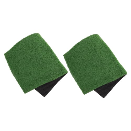 HEALLILY 2 Stücke Künstlicher Grasmatten Weiche Terrarienmatte als Schildkröten Sonnenplatz Reptilienbadematte für Bartagamen Echsen Schlangen Geckos Robust Vielseitig für Wasser und von HEALLILY