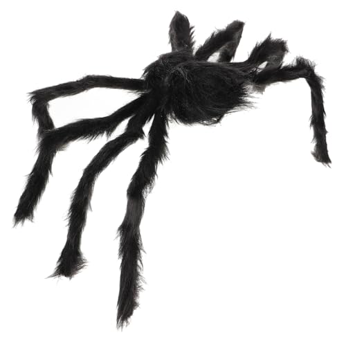 HEALSOPTHY Halloween Haustierkostüm Spinnenstil mit Schwarzen Plüschbeinen Originelle Verkleidung für Hunde und Katzen Gruseliges Cosplay Zubehör für Halloween Fotoshooting und Festtagsdeko von HEALSOPTHY