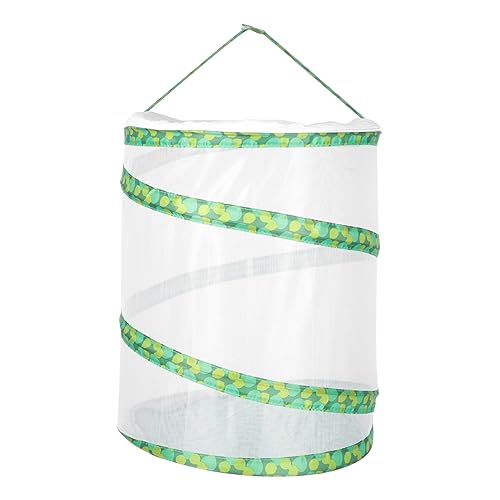 HEALSOPTHY Insektenzuchtbox Faltbarer Käfig für Larven und Insekten Atmungsaktives Design für Optimale Belüftung Leicht zu Reinigen und Tragbar für Outdoor Aktivitäten und Zuchtzwecke von HEALSOPTHY
