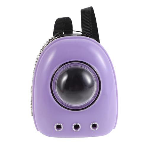 HEALSOPTHY Miniatur-Katzentrager-Rucksack 1:12 Puppenhaus Interaktives Katzenspielzeug Hartschale von HEALSOPTHY