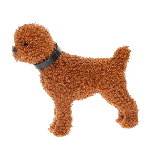 HEALSOPTHY Simulationswelpe Hundeschmuck Plastik Brown von HEALSOPTHY
