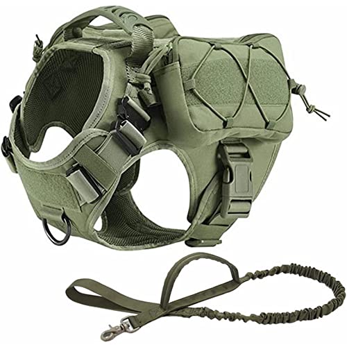 Taktischer Hundegurt Mit Patch Und Bungee Leine,Hochwertiger Brustgurt Für Training Und Outdoor-Aktivitäten, Verstellbar Atmungsaktiv Und Bequem Für Ihren Hund Taktischer Hundegurt Mit Patch Und Bungee Leine,Hochwertiger Brustgurt Für Training Und Outdoor-Aktivitäten, Verstellbar Atmungsaktiv Und Bequem Für Ihren Hund von HEARSO