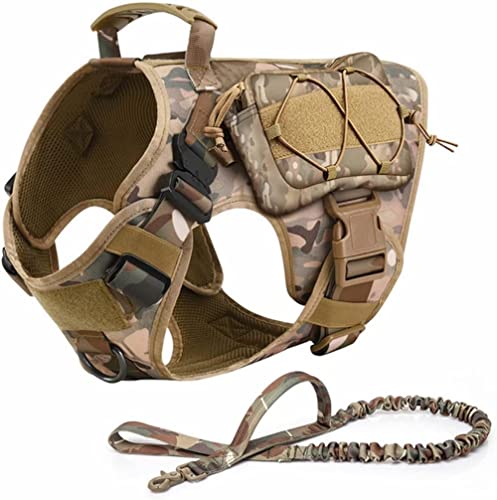 Taktischer Hundegurt Mit Patch Und Bungee Leine,Hochwertiger Brustgurt Für Training Und Outdoor-Aktivitäten, Verstellbar Atmungsaktiv Und Bequem Für Ihren Hund Taktischer Hundegurt Mit Patch Und Bungee Leine,Hochwertiger Brustgurt Für Training Und Outdoor-Aktivitäten, Verstellbar Atmungsaktiv Und Bequem Für Ihren Hund von HEARSO
