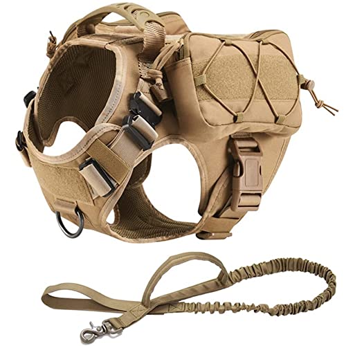 Taktischer Hundegurt Mit Patch Und Bungee Leine,Hochwertiger Brustgurt Für Training Und Outdoor-Aktivitäten, Verstellbar Atmungsaktiv Und Bequem Für Ihren Hund Taktischer Hundegurt Mit Patch Und Bungee Leine,Hochwertiger Brustgurt Für Training Und Outdoor-Aktivitäten, Verstellbar Atmungsaktiv Und Bequem Für Ihren Hund von HEARSO