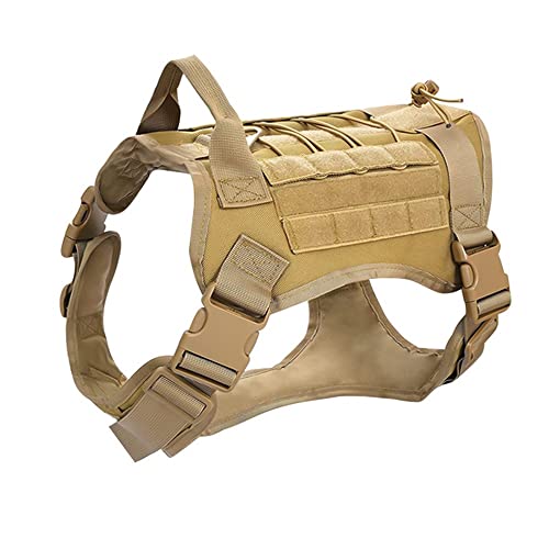 Taktisches Hundegeschirr,Molle Hundetraining Geschirr Mit Griff Ohne Zug Geschirr Mit Metall Schnalle Ideal Für Jagd Hunde Atmungsaktiv Und Leicht Für Lange Spaziergänge Taktisches Hundegeschirr,Molle Hundetraining Geschirr Mit Griff Ohne Zug Geschirr Mit Metall Schnalle Ideal Für Jagd Hunde Atmungsaktiv Und Leicht Für Lange Spaziergänge von HEARSO