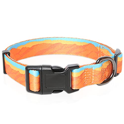 HEELE Hundehalsband, Hunde Halsband für Welpen Kleine Mittlere Große Hunde, Gemustertes Hundehalsbänder Verstellbares, Komfort, Robustem HundeHalsband, Wüste, L HEELE Hundehalsband, Hunde Halsband für Welpen Kleine Mittlere Große Hunde, Gemustertes Hundehalsbänder Verstellbares, Komfort, Robustem HundeHalsband, Wüste, L von HEELE