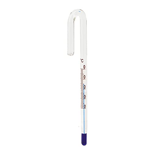 Aquarium-Thermometer, Hängendes Aquarium-Wassertemperatur-Thermometer (0,24 Zoll) von HEEPDD