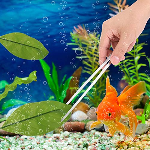 Aquariumwasser aus Edelstahl, langlebig, einfache Pflanzenpflege, ideal für Dekorationen, 27 cm Länge, Edelstahl-Pinzette für Aquarien, Aquarium-Pinzette, Aquascaping Aquariumwasser aus Edelstahl, langlebig, einfache Pflanzenpflege, ideal für Dekorationen, 27 cm Länge, Edelstahl-Pinzette für Aquarien, Aquarium-Pinzette, Aquascaping von HEEPDD