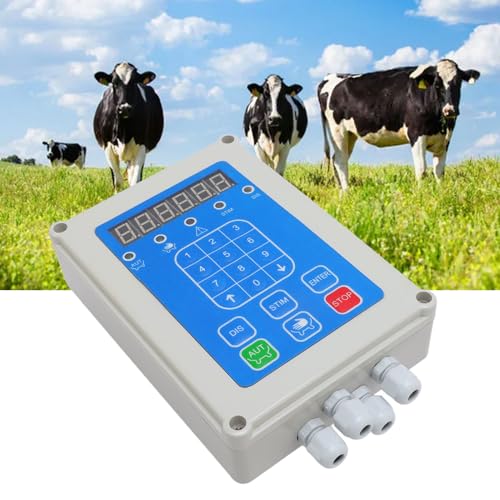 Einstellbarer Melkmaschinen-Controller mit automatischem Fall, 24 V, mit ACR-Panel 24 V, für Milchkühe, hochempfindliche Technologie, Datenüberwachung Einstellbarer Melkmaschinen-Controller mit automatischem Fall, 24 V, mit ACR-Panel 24 V, für Milchkühe, hochempfindliche Technologie, Datenüberwachung von HEEPDD
