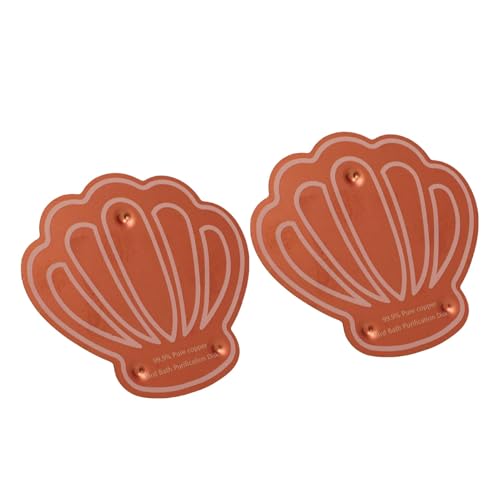 HEEPDD 2 Pack Pure Bad Bad Cleaner Discs Triple Point Stütze Wasserreinigungsscheiben für Garten Im Freien Vogelbad Vorbeugung und Wartung (G-Typ) von HEEPDD