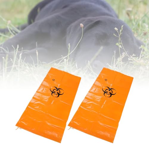 HEEPDD 2 Stück Leichenaufbewahrungstasche, Leckerli-Tasche für Hunde, leichte Tragetasche für Haustiere, aus Polyethylen, für den Transport von HEEPDD 2 Stück Leichenaufbewahrungstasche, Leckerli-Tasche für Hunde, leichte Tragetasche für Haustiere, aus Polyethylen, für den Transport von von HEEPDD