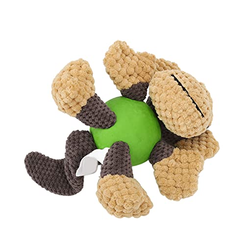 HEEPDD Affen-Plüsch-Hundespielzeug, Fleece-Plüsch-Hundequietscher-Spielzeug für Haustiere von HEEPDD
