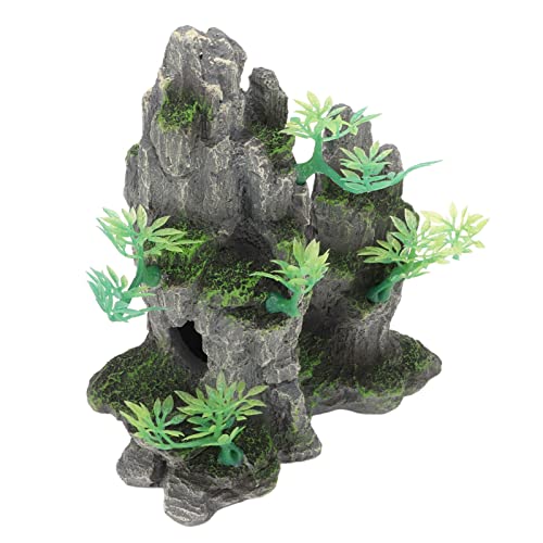 HEEPDD Aquarium-Steingarten-Dekoration, Interessantes Aquarium-Gebirgs-Ornament-Harz für Süßwasser HEEPDD Aquarium-Steingarten-Dekoration, Interessantes Aquarium-Gebirgs-Ornament-Harz für Süßwasser von HEEPDD