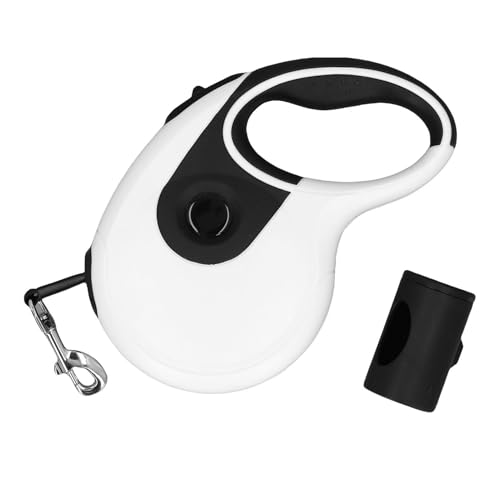 HEEPDD Automatische Teleskop -Traktor -Hundeband, Einstellbare, Versenkbare Hundeleine, Ergonomisches Griff, Dauerhaftes Design, Ideal für Abenteuer Im Freien, mit Abfallbeutelhalter HEEPDD Automatische Teleskop -Traktor -Hundeband, Einstellbare, Versenkbare Hundeleine, Ergonomisches Griff, Dauerhaftes Design, Ideal für Abenteuer Im Freien, mit Abfallbeutelhalter von HEEPDD