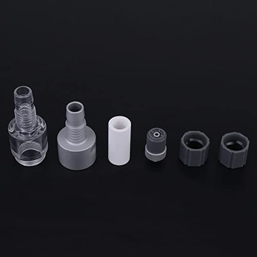 HEEPDD CO2 -Diffusor, Aquarium -CO2 -Atomizer Kohlendioxiddiffusor für Fischtank mit Umkehrosmose -Technologie Sicheres Muttern Verriegelungssystem 12/16mm 16/22 Mm (12/16 mm) von HEEPDD