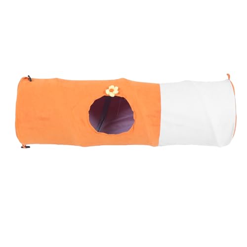 HEEPDD Cat Play Tunnel, Tunnel Falten Interaktive Haustier -Spielhäuser mit Oxford -Stoffstahldraht für Innenkätzchen Welpen Katzenspieltunnel, Kitty Tube für Katzen Katzen Spielzeug (#2) von HEEPDD