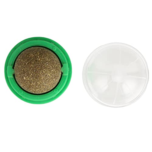 HEEPDD Catnip Ball, Interaktives Spielzeug mit NatüRlichen ZäHnen, Rotierendes Katzenleckballspielzeug FüR Katzen und KäTzchen HEEPDD Catnip Ball, Interaktives Spielzeug mit NatüRlichen ZäHnen, Rotierendes Katzenleckballspielzeug FüR Katzen und KäTzchen von HEEPDD