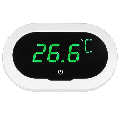 HEEPDD Digitales Aquarium-Thermometer, Hohe Genauigkeit, Digitale Anzeige, Großer Temperaturbereich 0–50 °C, Langlebig mit Langer Batterielebensdauer, für die Messung von Aquarien von HEEPDD