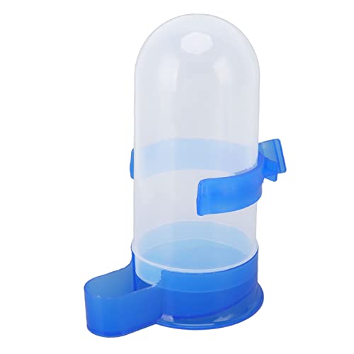 Große Kapazität, Sicherer Kunststoff-Tauben-Wasserspender, Taubenfutterspender für Käfig (Blau) von HEEPDD
